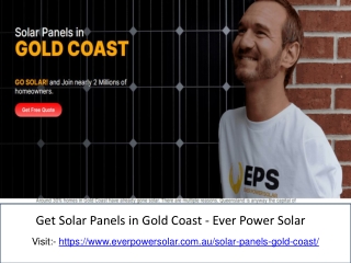 Get Solar Panels in Gold Coast
