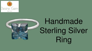 Handmade Sterling Silver Ring