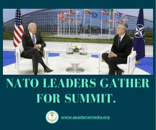 NATO leaders gather for summit | News Agency in Battle Creek