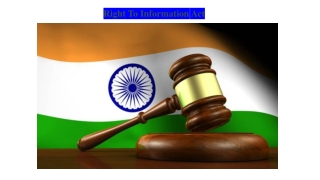 Right To Information Act