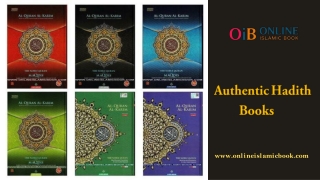 Authentic Hadith Books