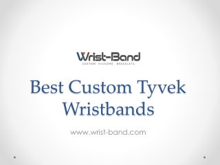 Best Custom Tyvek Wristbands - www.wrist-band.com