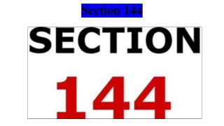Section 144