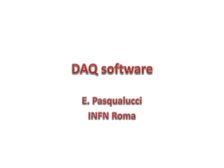 DAQ software