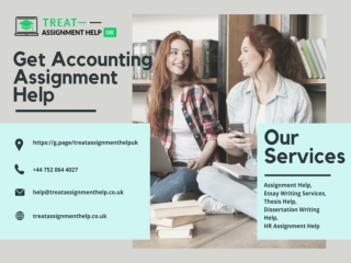 What are the Benefits of Seeking Accounting Assignment Help From an Online Writing Expert Team