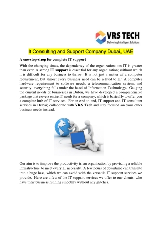 How IT Solution Services are Helpful for Business