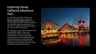 Exploring Disney California Adventure Park-converted
