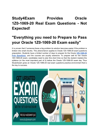 1z0-1069-22 Authorized Exam Dumps