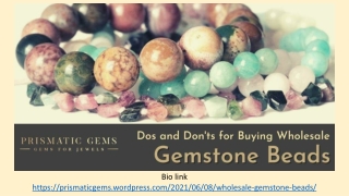 Dos and Don’ts for Buying Wholesale Gemstone Beads