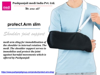 protect.Arm slings | Pushpanjali medi India Pvt Ltd