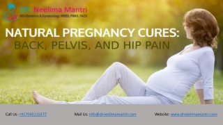 Natural Pregnancy Cures: Back Pelvis and Hip Pain