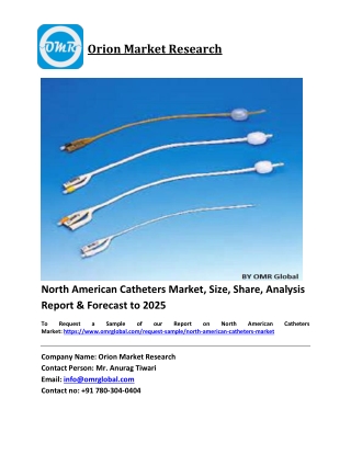 North American Catheters Market Trends, Size, Competitive Analysis and Forecast