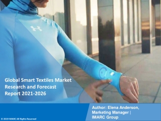 PDF: Smart Textiles Market Research Report 2021, Industry Trends, Share, Size
