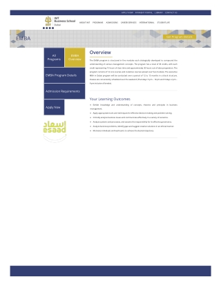 EMBA-IMT BUSINESS SCHOOL DUBAI