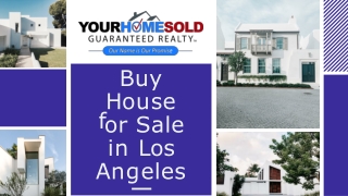 Buy House for Sale in Los Angeles | VIP Buyer Program | Your Home Sold Guarantee