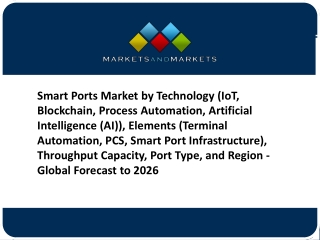 [PPT] Smart Ports Market Trends to Watch Through 2026