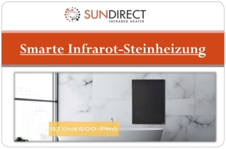 Smarte Infrarot-Steinheizung