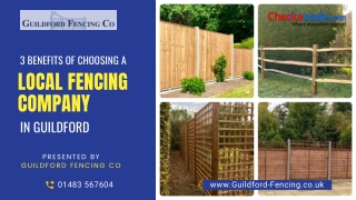 3 Benefits Of Choosing A Local Fencing Company In Guildford