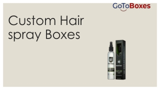 Custom Hair spray Boxes 15