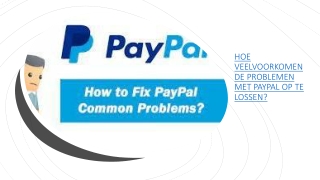 Hoe veelvoorkomende problemen met PayPal op te lossen