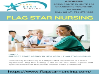 BEST LPN PLACEMENT AGENCY IN PENNSYLVANIA...flagstar nursing | flagstar