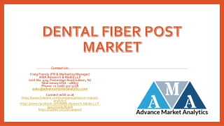 Dental Fiber Post Market