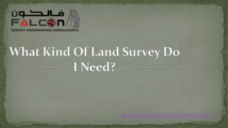 What Kind Of Land Survey Do I Need