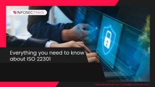 Everything you need to know about ISO 22301