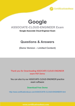Associate-Cloud-Engineer Zertifikatsdemo