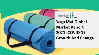 2021 Yoga Mat Market Size, Growth, Drivers, Trends And Forecast