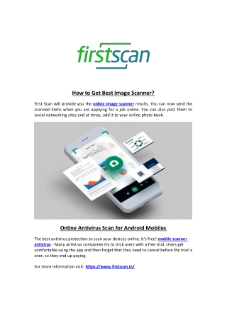 How to Get Best Image Scanner