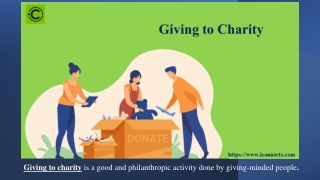 Types of Charitable Donations