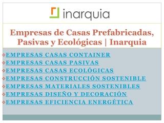 Empresas Casas Container