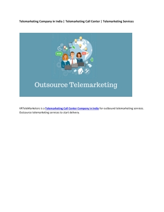 Telemarketing Company in India, Telemarketing Call Center, Telemarketing Services-converted