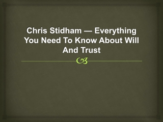 Chris Stidham — Everything You Need To Know About Will And Trust
