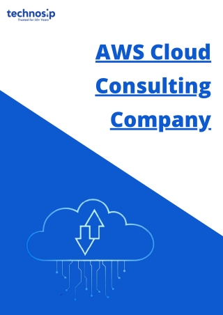 AWS Cloud Consulting Company  AWS Consulting Partner - Technosip