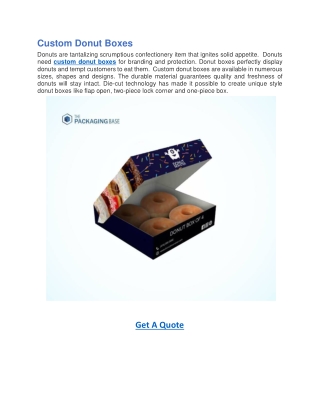 Custom Donut Boxes-Window Cupcake Boxes