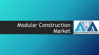 Modular Construction Market