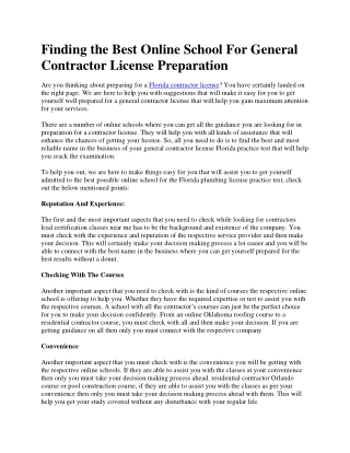Finding The Best Online School For General Contractor License Preparation-converted