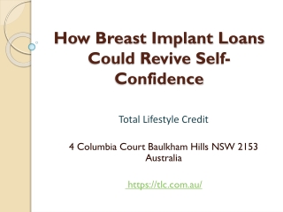 How Breast Implant Loans Could Revive Self-Confidence?