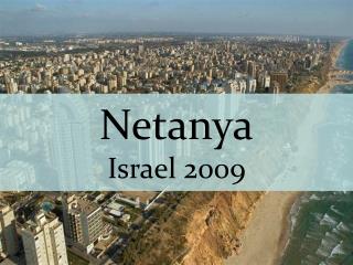 Netanya Israel 2009