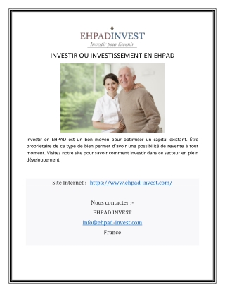 INVESTIR OU INVESTISSEMENT EN EHPAD-converted