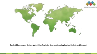 Combat Management System Market Size Analysis, Segmentation, Application Outlook