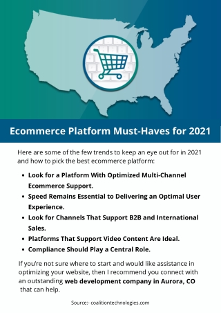 Ecommerce Platform Must-Haves for 2021