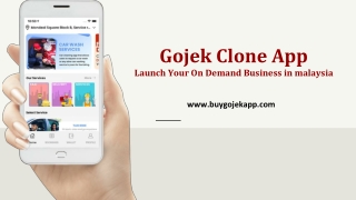 Gojek Clone App : Launch Your On Demand Business in malaysia