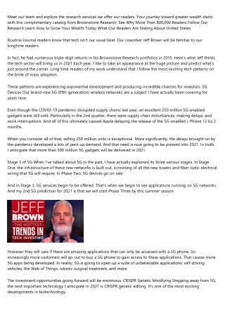 Is Jeff Brown A Scam - Jeff Brown Investor Reviews