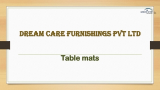table mats