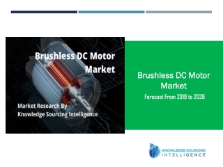 Industrial Outlook of Brushless DC Motor Market
