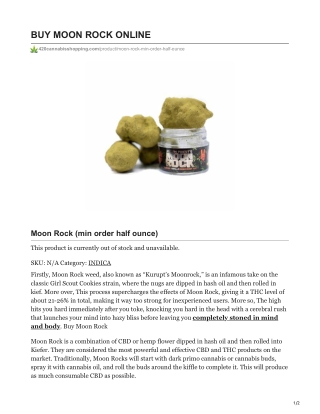 Moon Rock