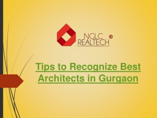 Tips to Recognize Best Architects in Gurgaon